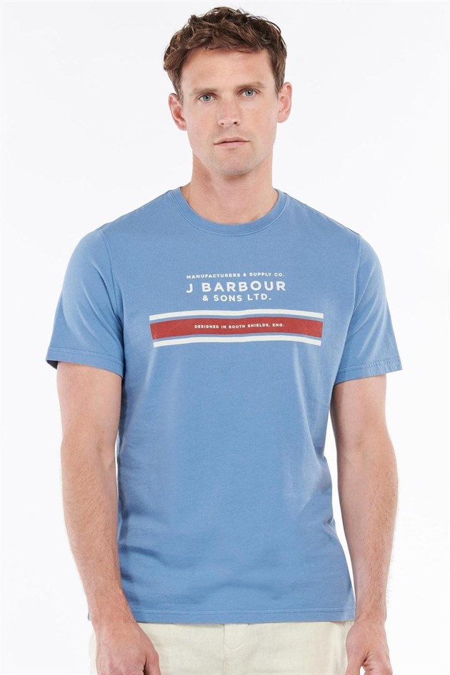 Barbour Hesley T-Shirt BU17 Force Blue