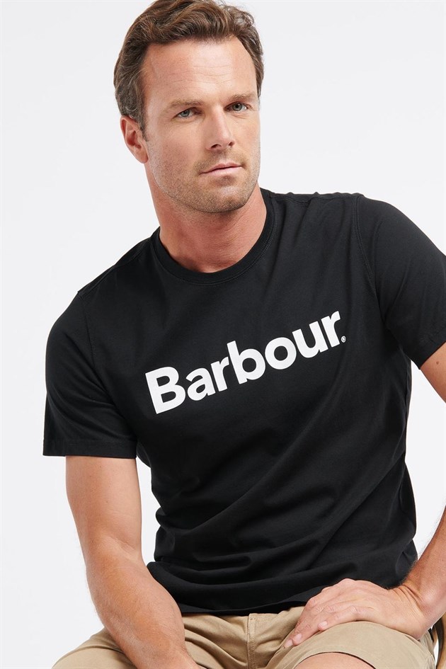 Barbour Logo T-Shirt BK31 Black