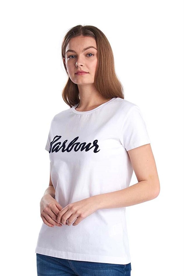 Barbour Rebecca T-Shirt WH51 Whıte